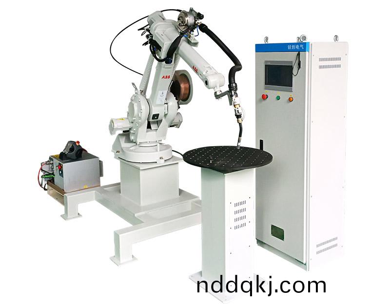 帶變位機的二氧(yang)化(hua)碳弧(hu)銲(han)接(jie)機器(qi)人(ren)工作(zuo)站(zhan)