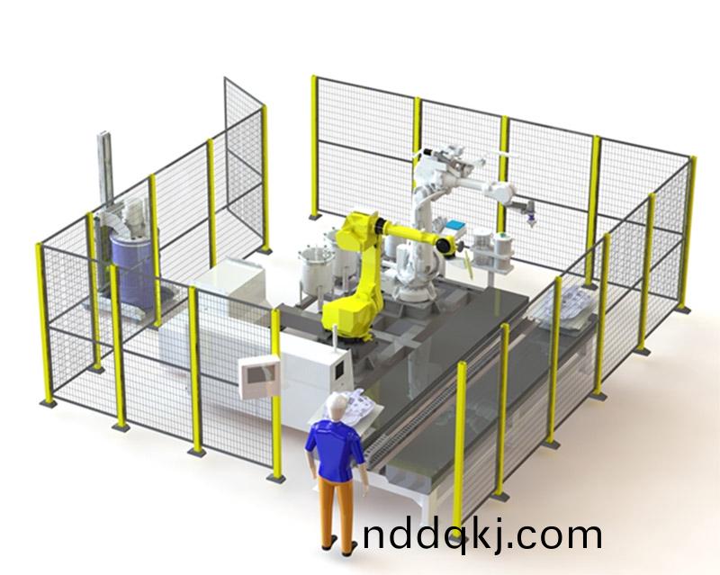 多(duo)工(gong)位自動流(liu)水線(xian)塗(tu)膠(jiao)工作站(zhan)